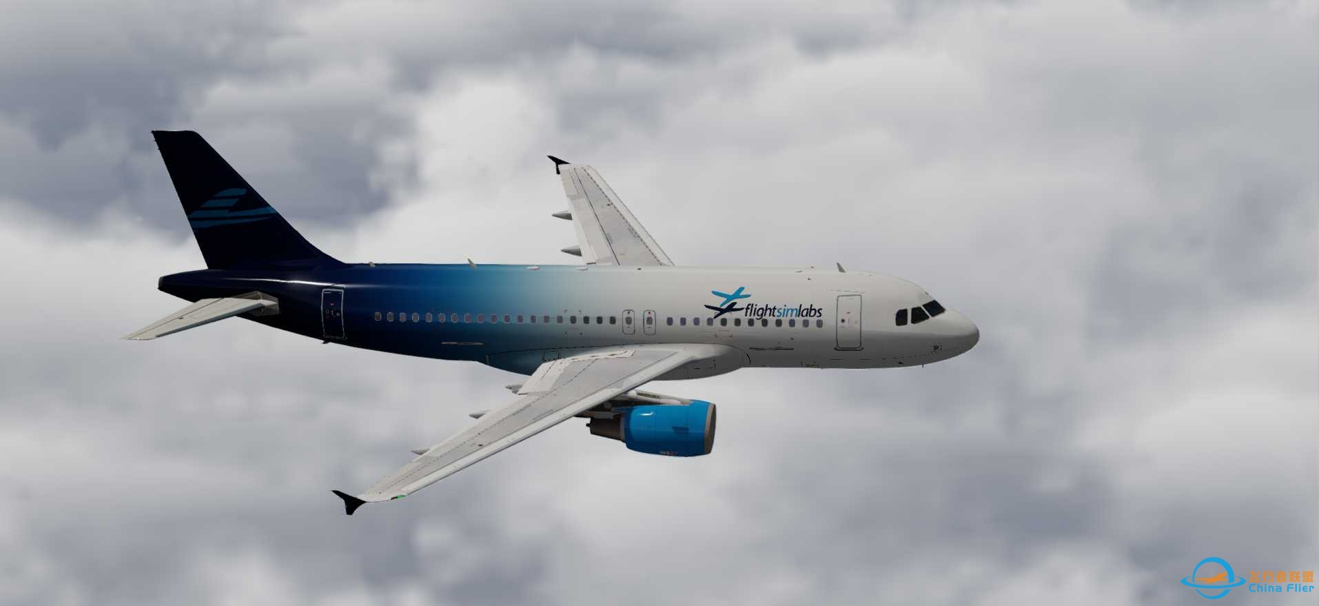 P3D V5 几张A319美图-312 