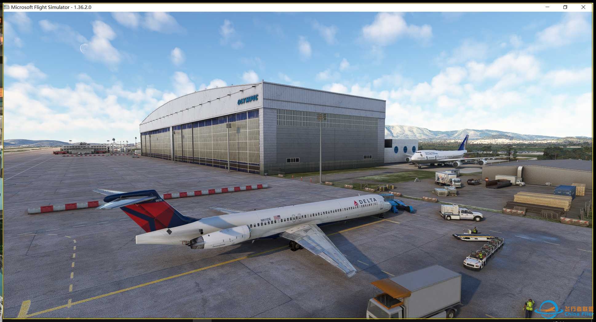 AIRBUS 300-600 环球之旅 LEG4 LGAV-LIRF-3350 