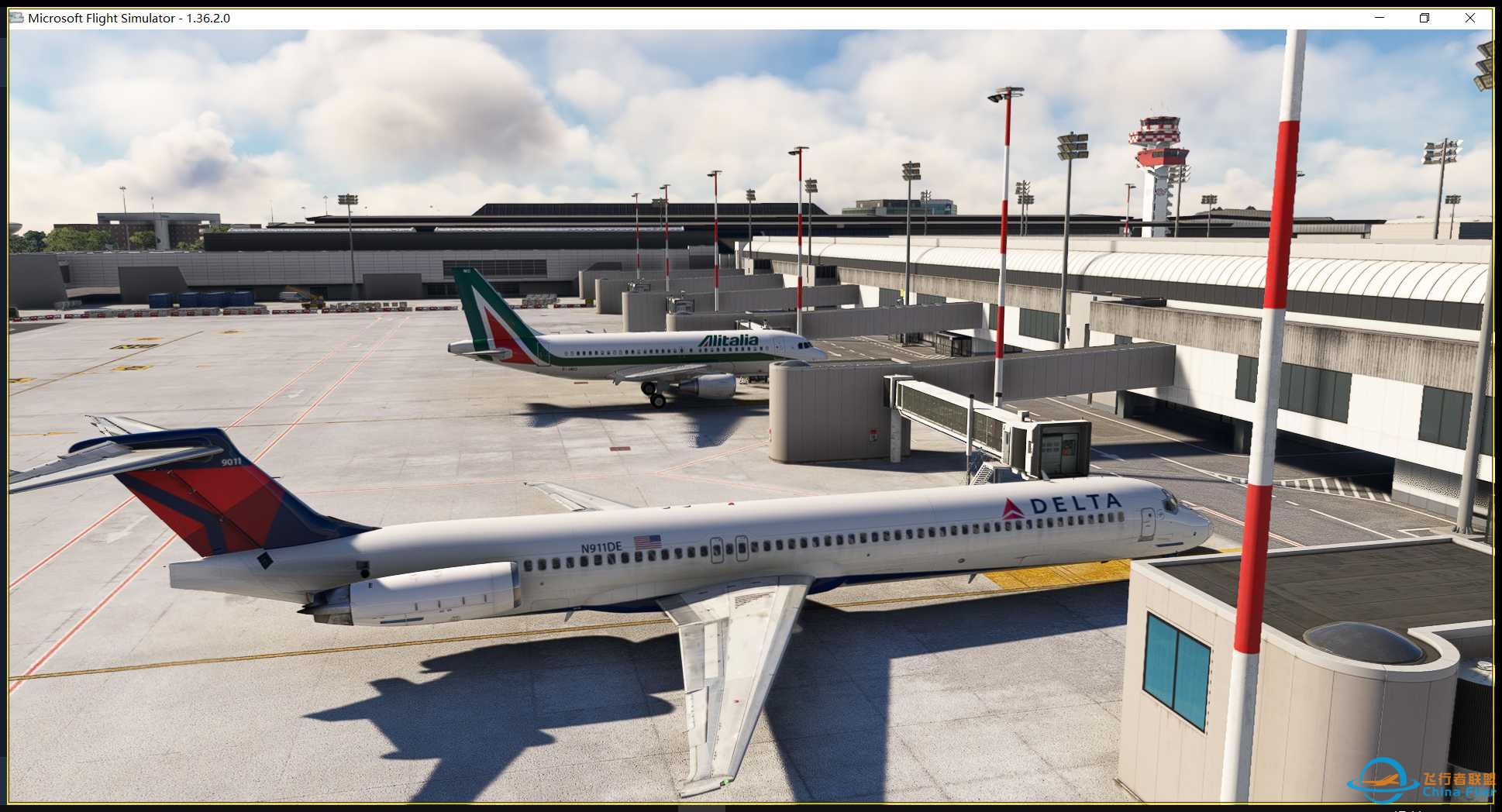 AIRBUS 300-600 环球之旅 LEG4 LGAV-LIRF-3033 