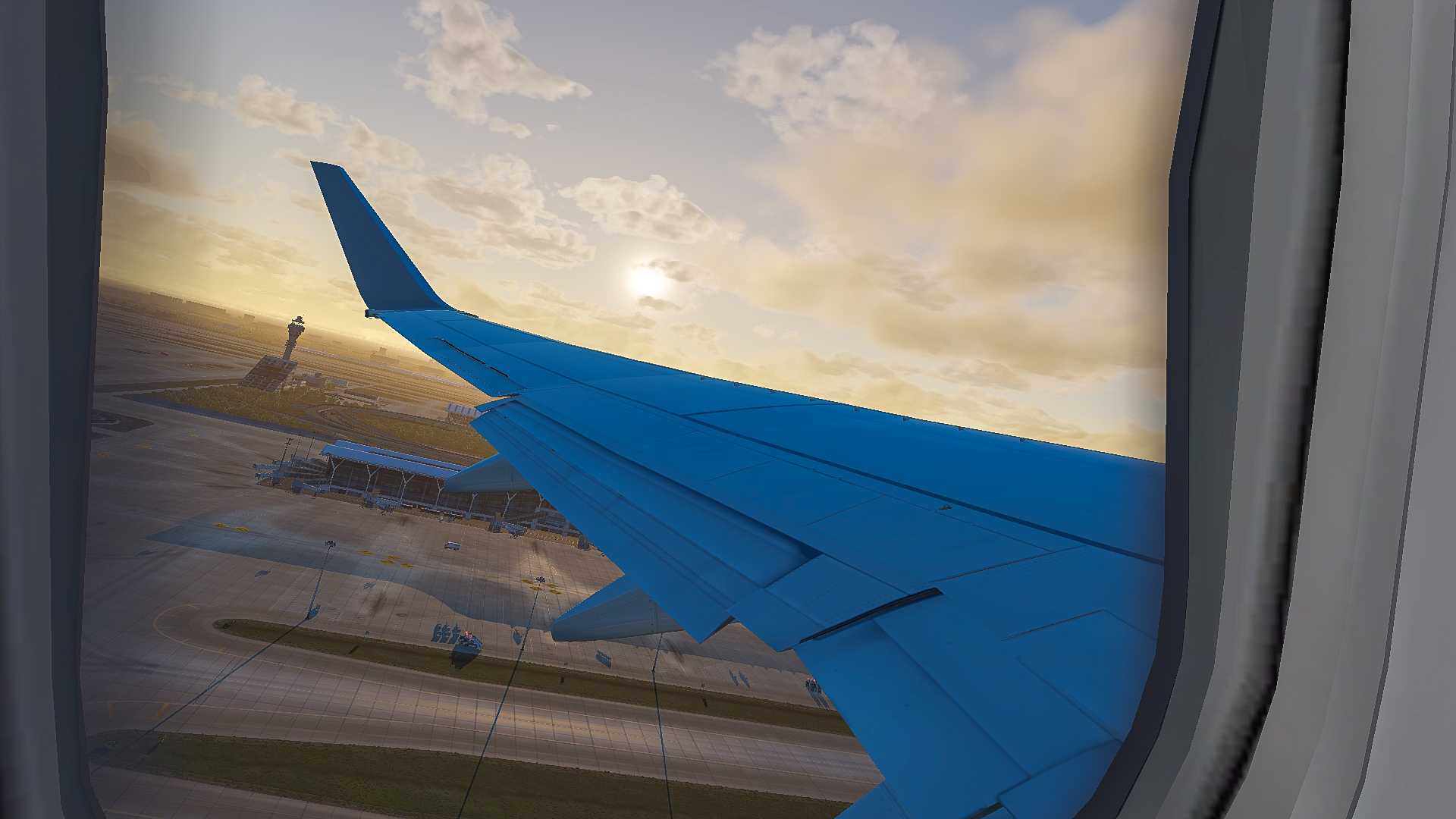 【X-Plane 11】ZSPD-ZUTF 活动转场飞行 （ALTN ZHHH）-1869 