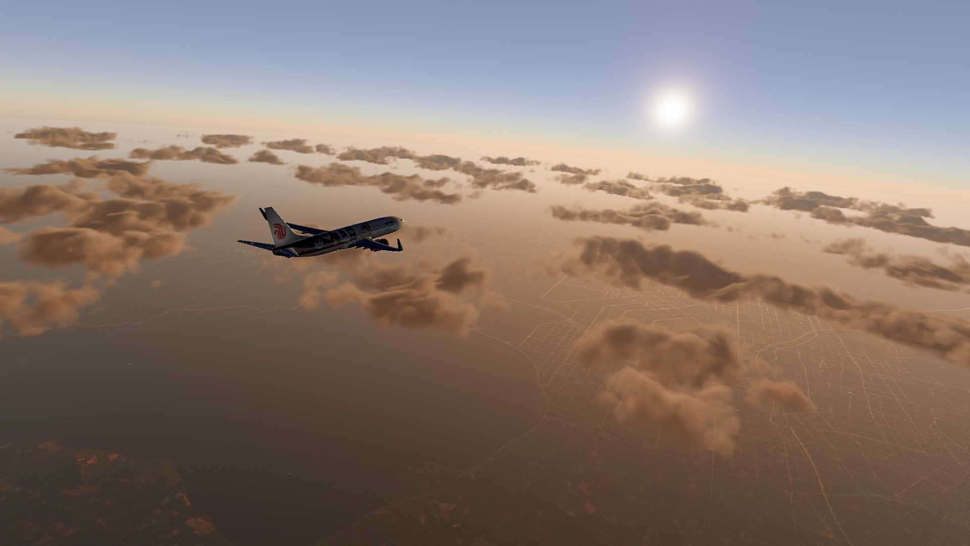 【X-Plane 11】ZSPD-ZUTF 活动转场飞行 （ALTN ZHHH）-3223 