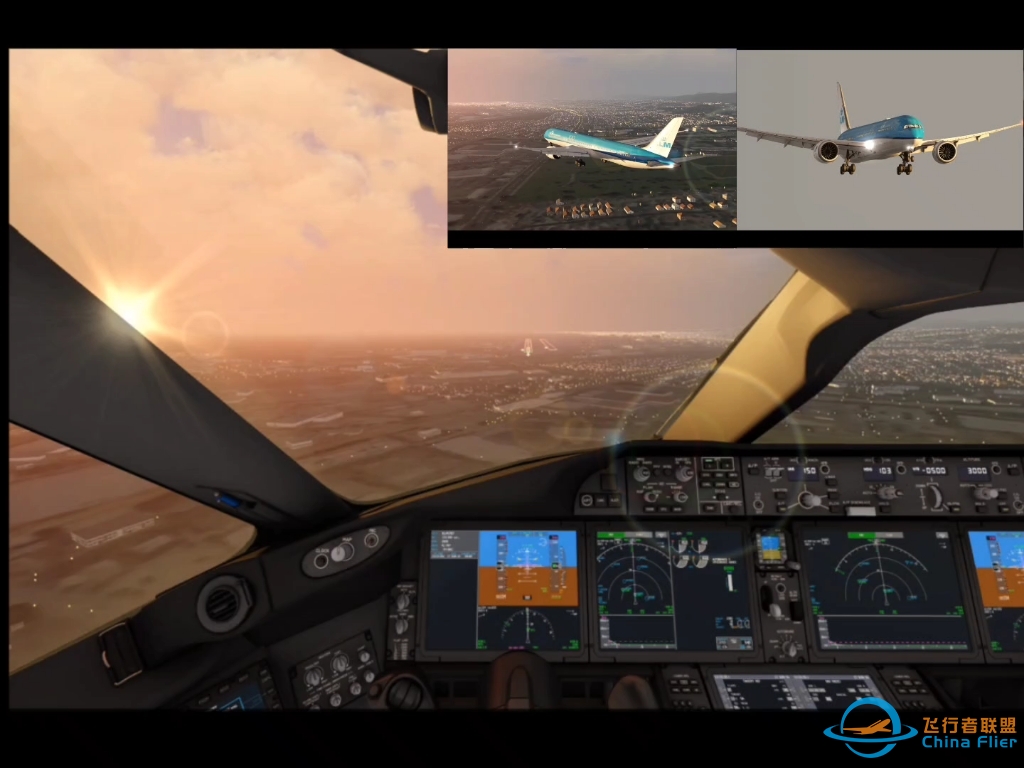 aerofly fs global787降落旧金山国际机场(水视频)-4370 
