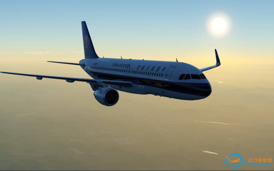 [Xplane12]ZGNN-ZSSS黄昏下侧风条件着陆虹桥18R-7334 