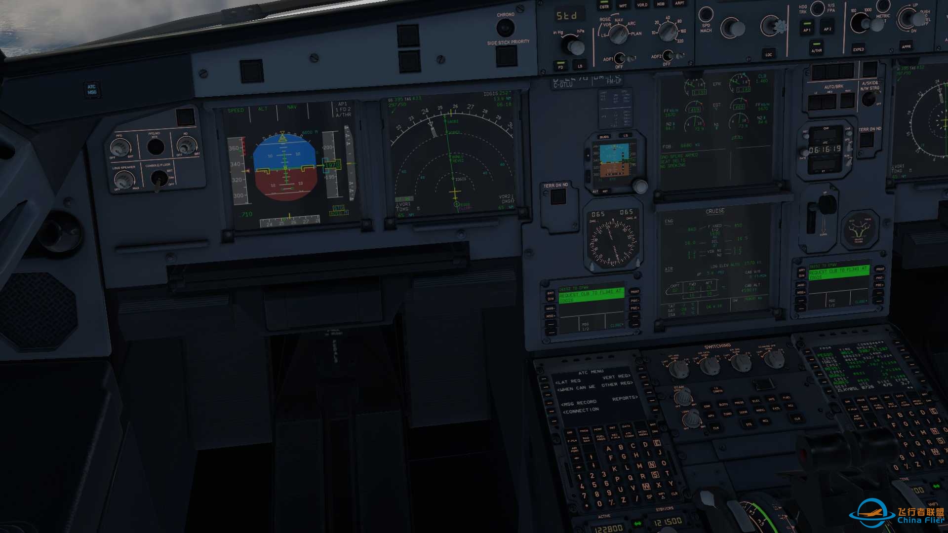 【首发】X-Plane里也能用CPDLC？再不用担心插不进对话了 Part 2-2918 