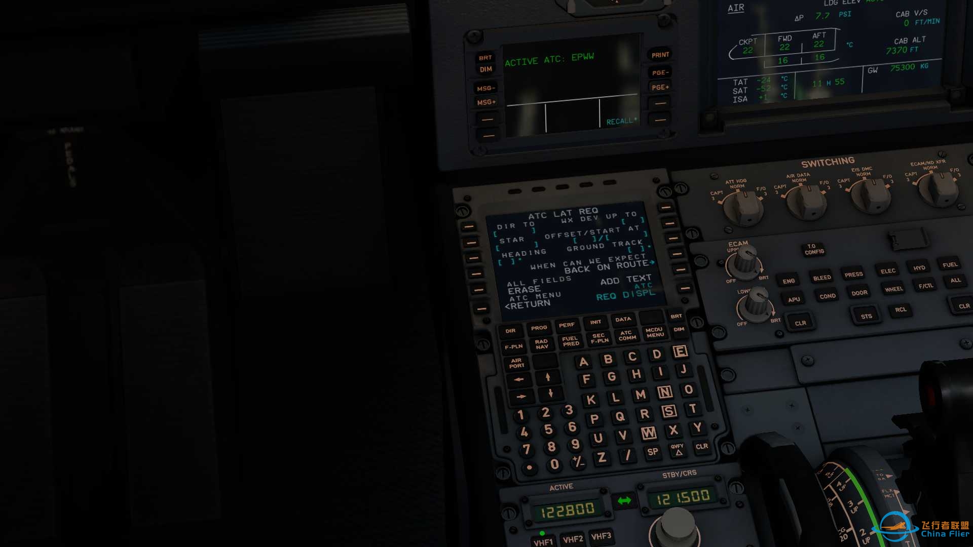 【首发】X-Plane里也能用CPDLC？再不用担心插不进对话了 Part 2-9540 