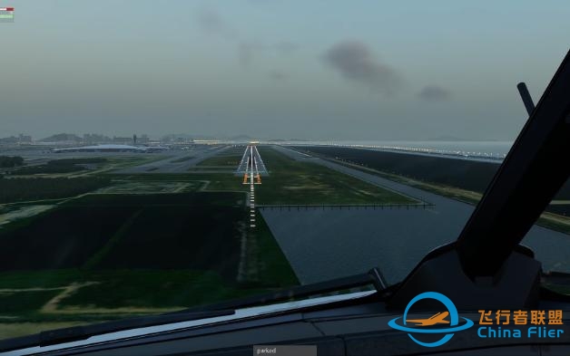 【x-plane12】空客A320neo深圳宝安机场练习起降-6327 