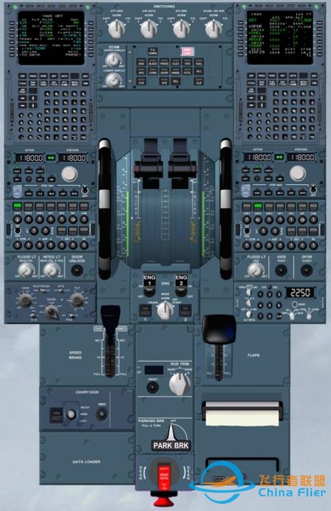 空中客车A320飞机驾驶舱面板全解读,史上最详细!-2672 