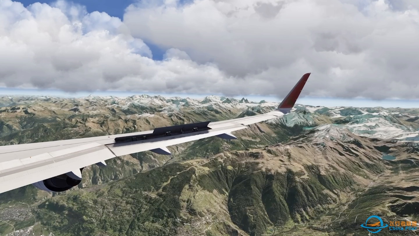 阿尔卑斯山脉飞行-Aerofly-8872 