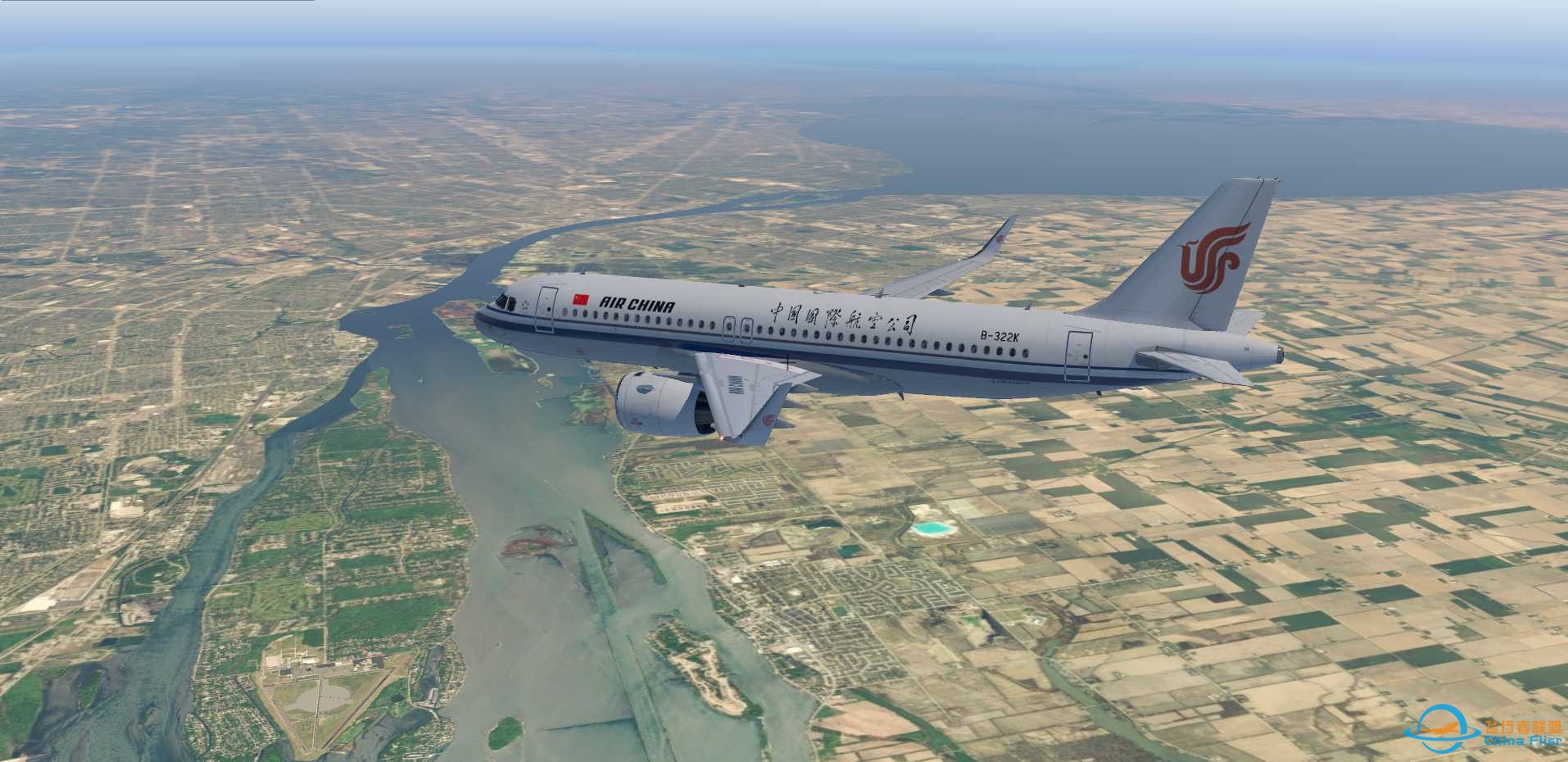 A320卫星地景美图几张-8048 