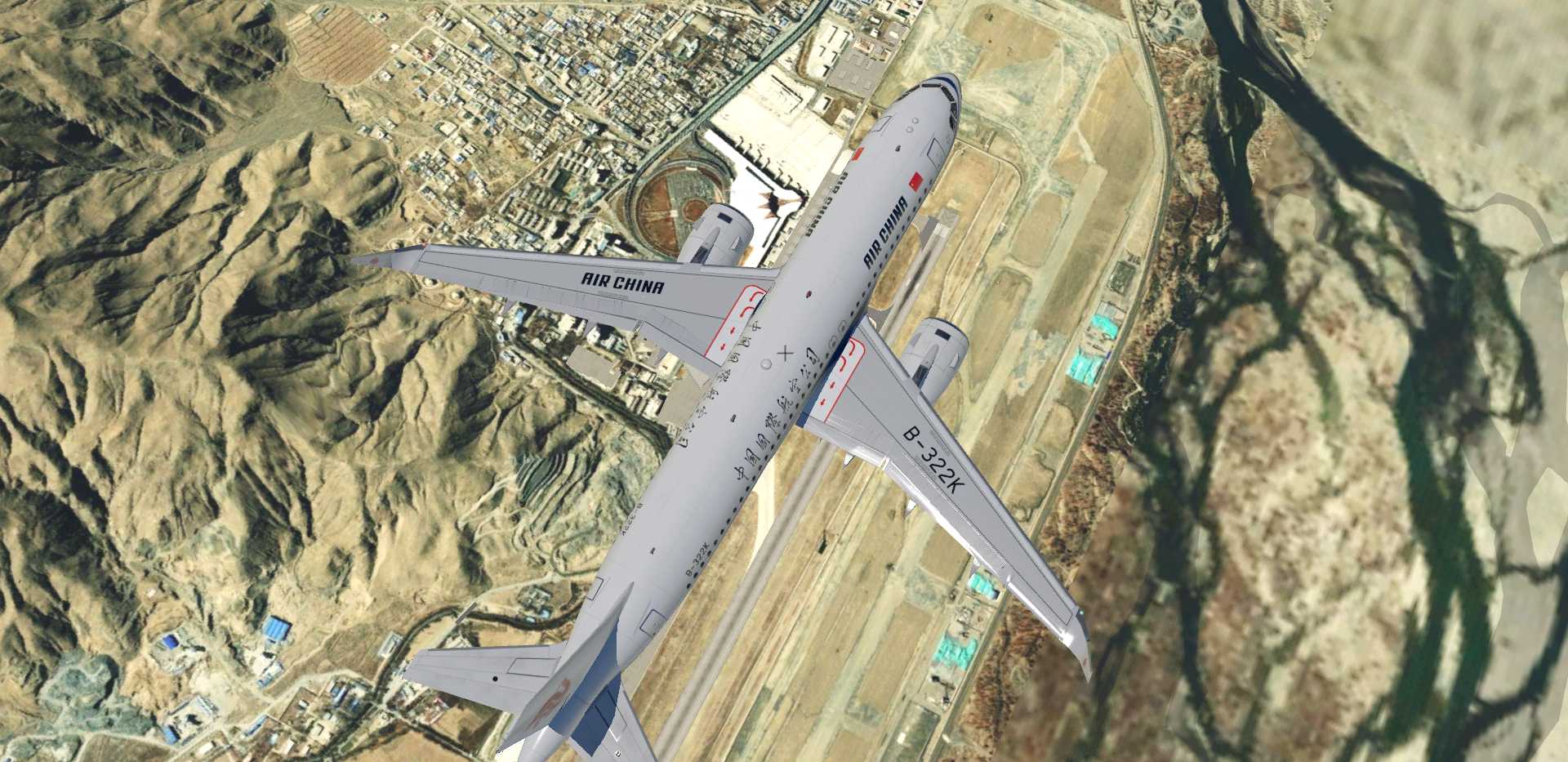 A320飞越喜马拉雅山脉-9411 