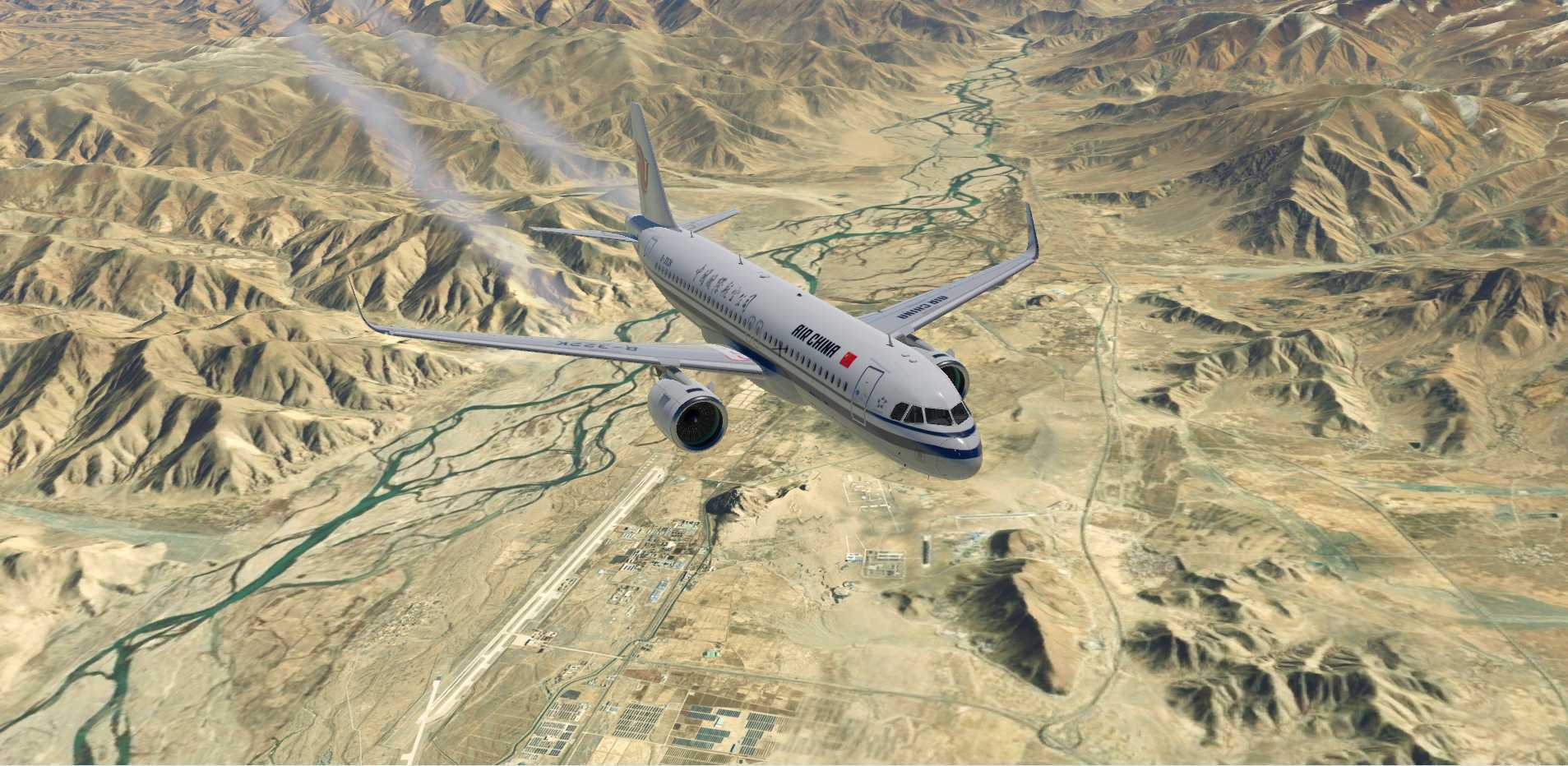 A320飞越喜马拉雅山脉-7214 