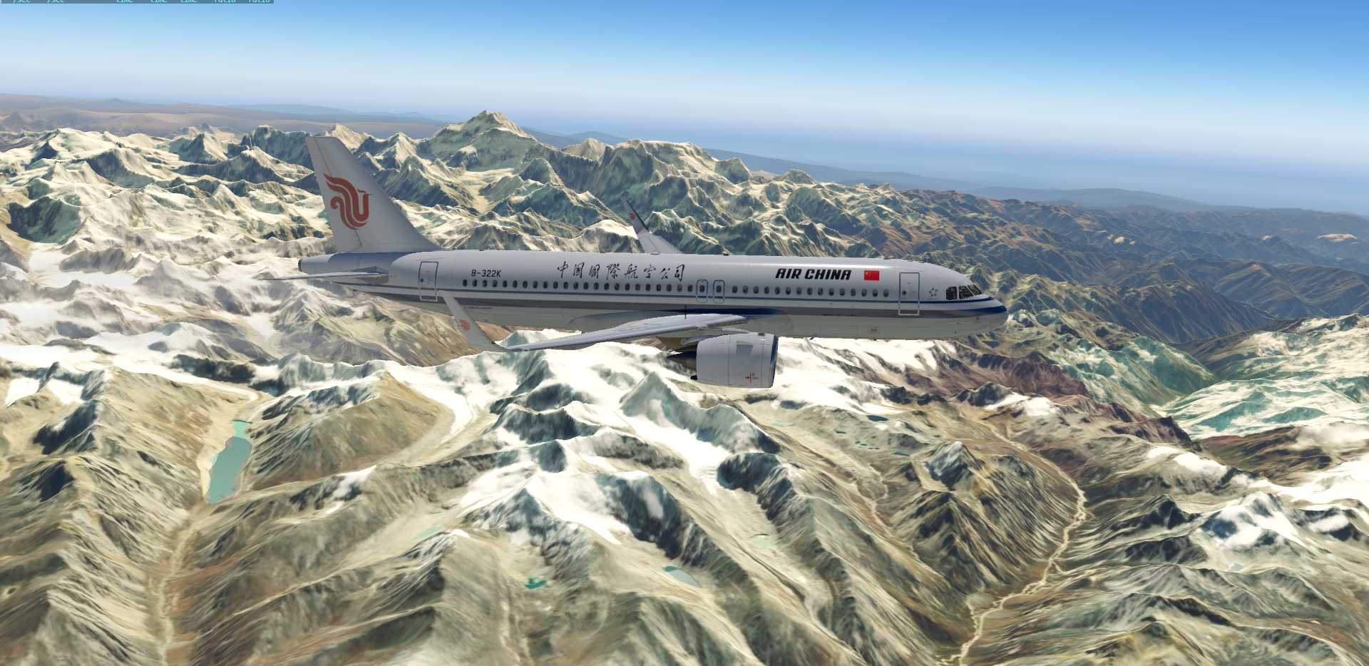 A320飞越喜马拉雅山脉-9062 