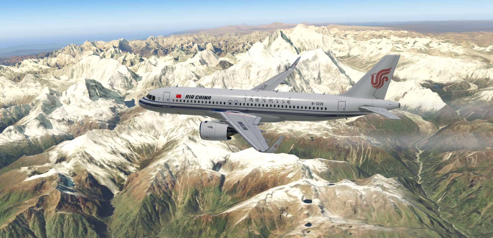 A320飞越喜马拉雅山脉-7296 