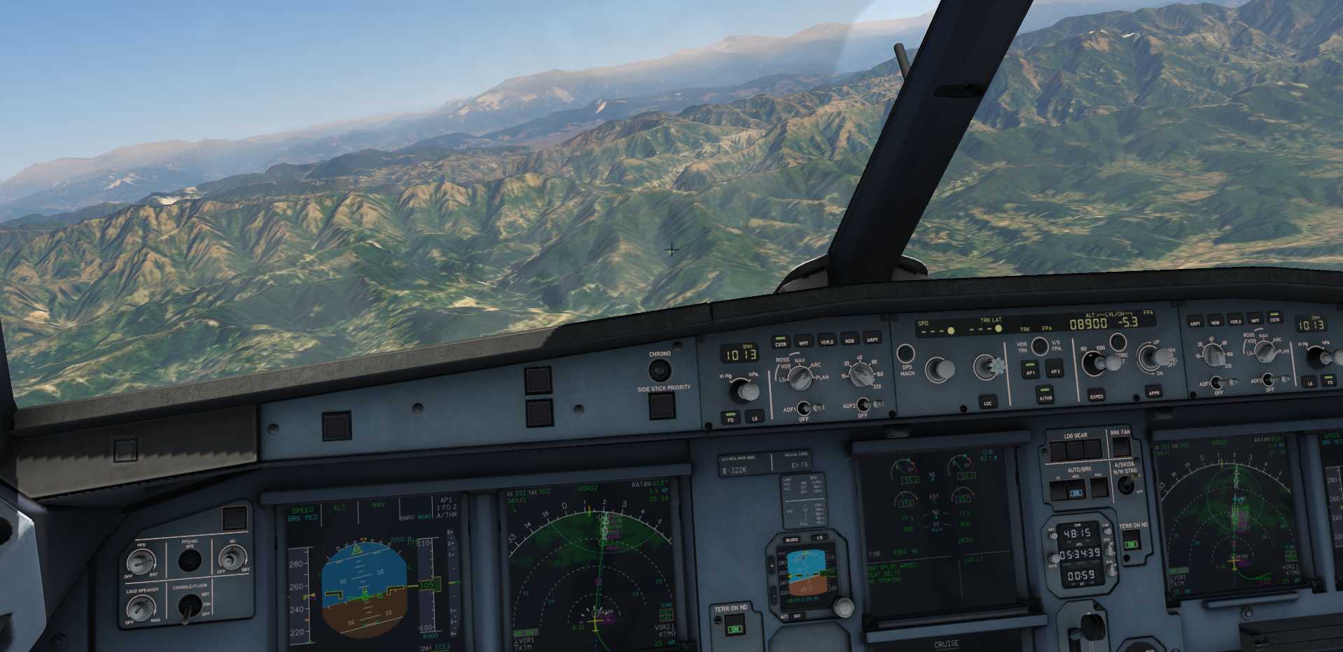 A320飞越喜马拉雅山脉-4280 