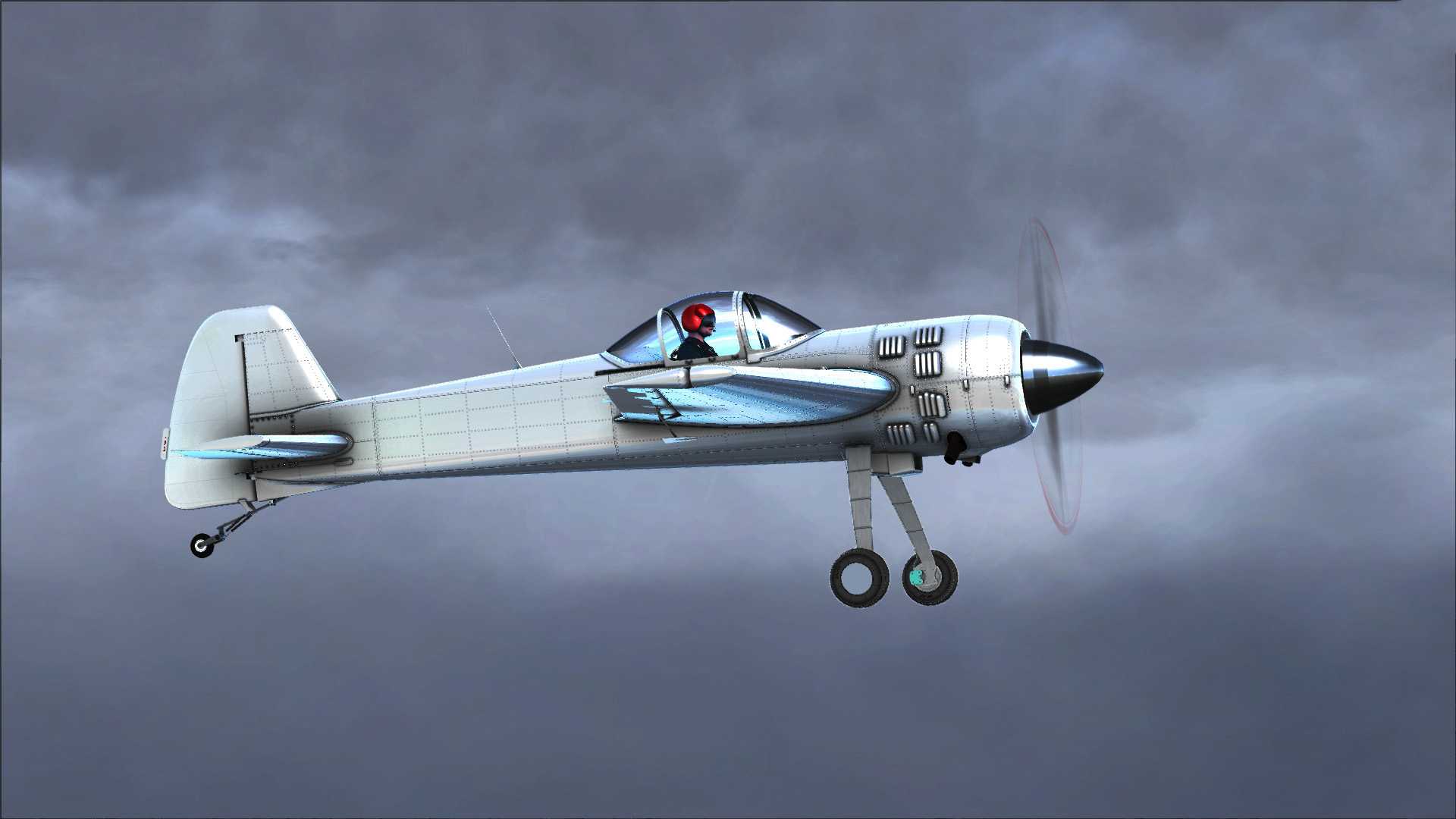 FSX 铝合金般的反光涂装-7731 