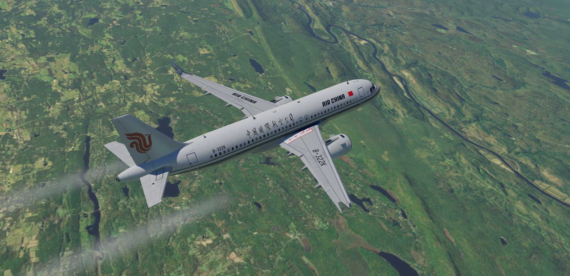A320飞行美图JS-2978 