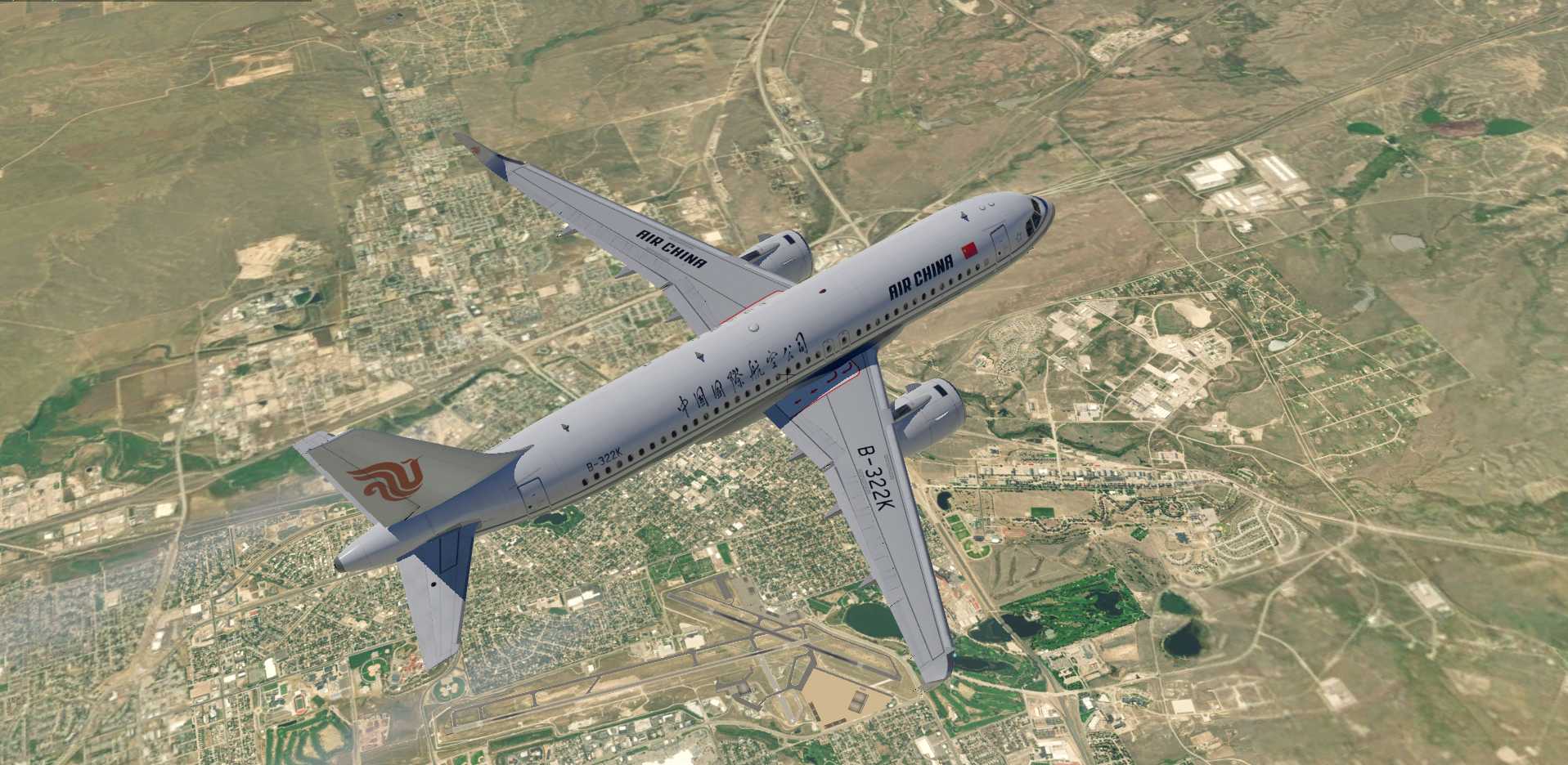 A320飞行美图JS-866 