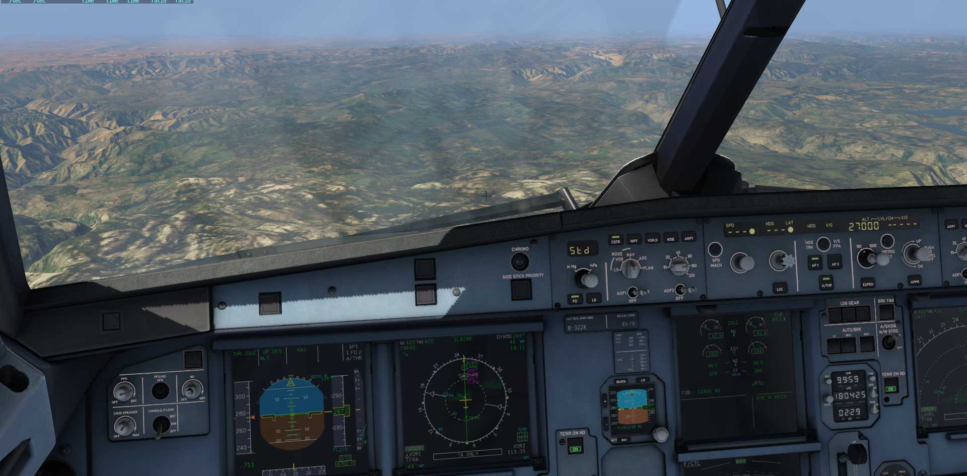 A320飞行美图JS-165 