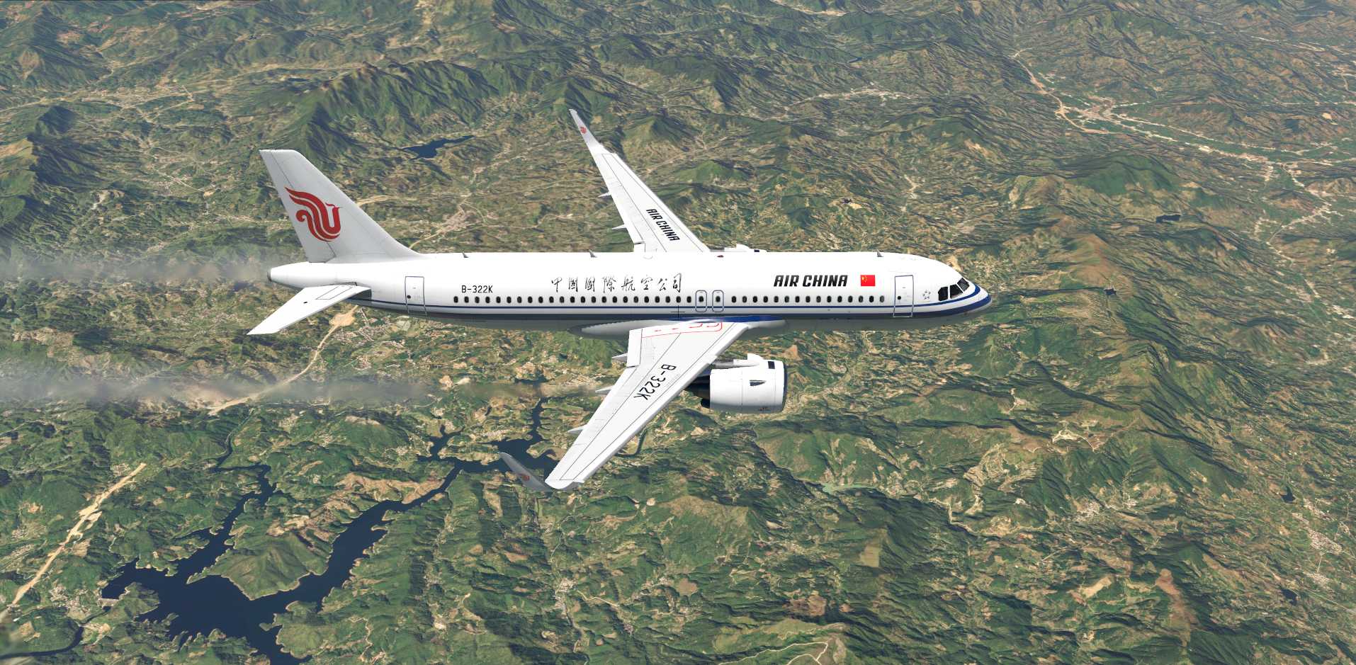 A320飞行美图VN-5837 