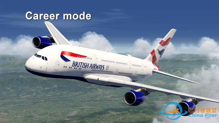 【苹果IOS游戏推荐】全球飞行模拟器 完整版高度逼真模拟飞行2024 Aerofly FS Global,轻松成为飞行达人-4466 