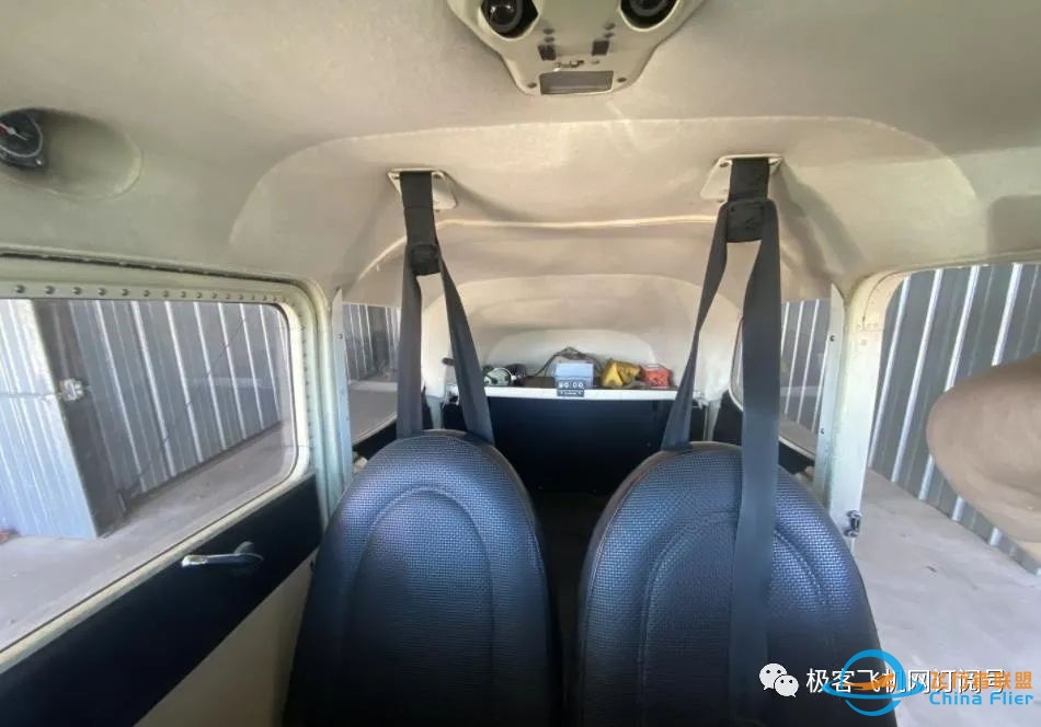 现货丨塞斯纳172飞机出售,退役状态,部件齐全,可通电开车!-20 