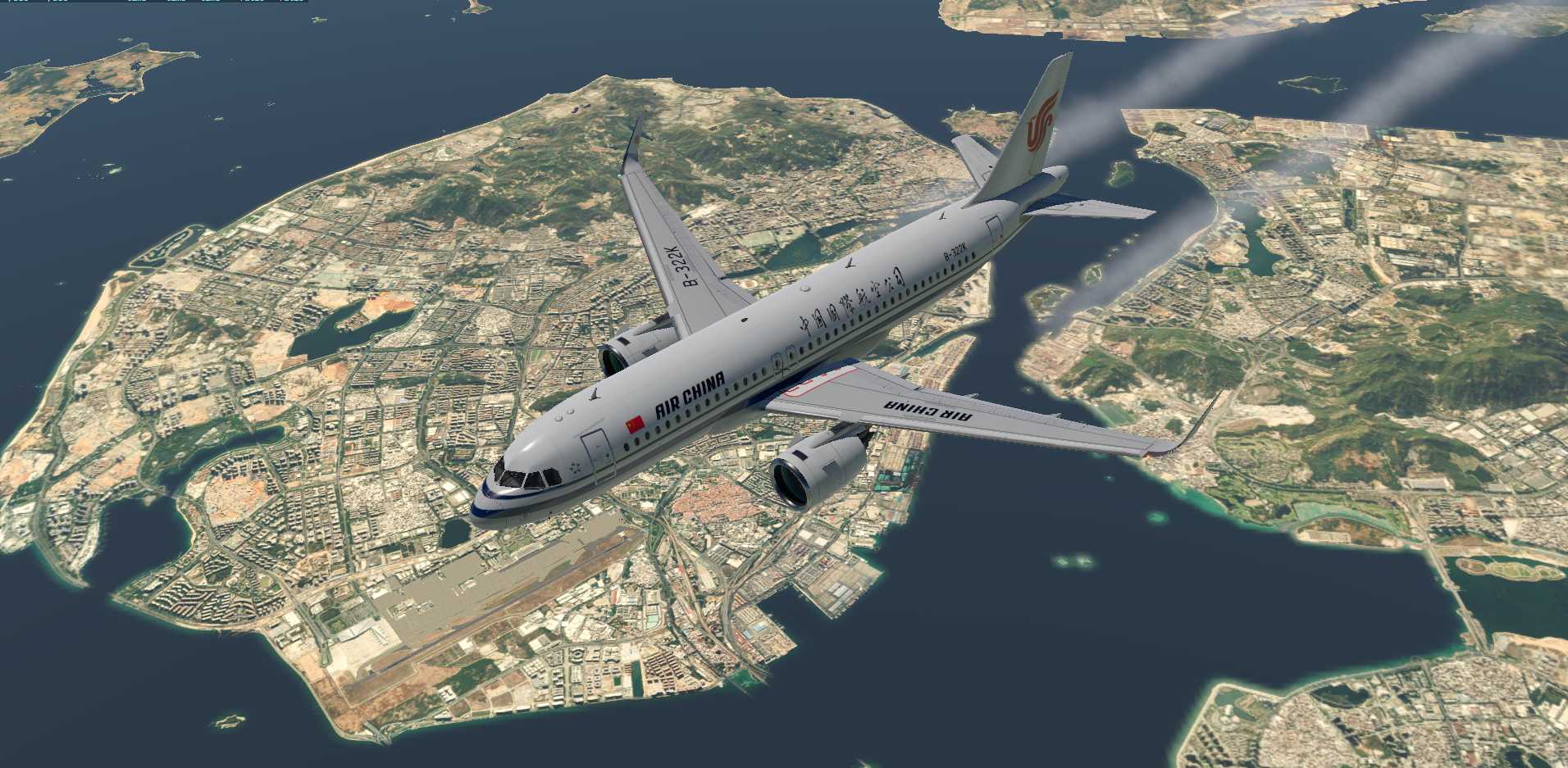 A320飞行美图VN-9910 