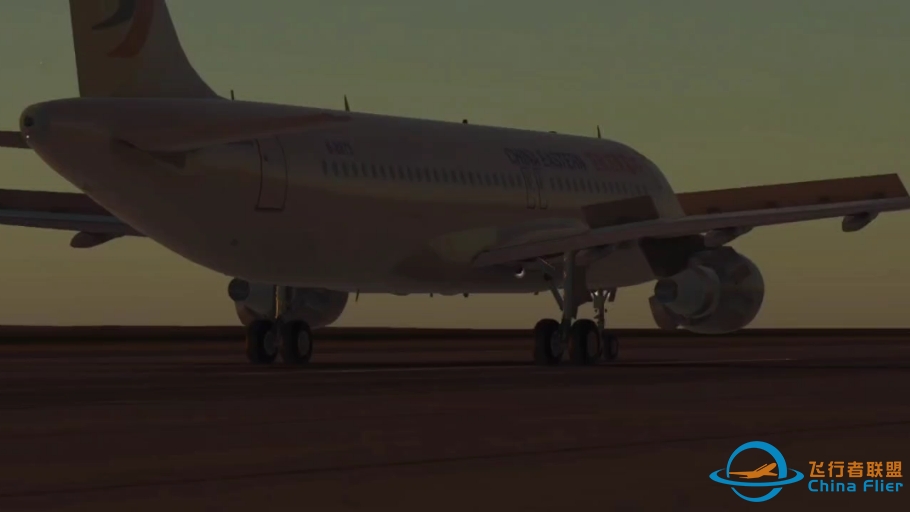 infinite flight东航a320落地张家界荷花-3480 