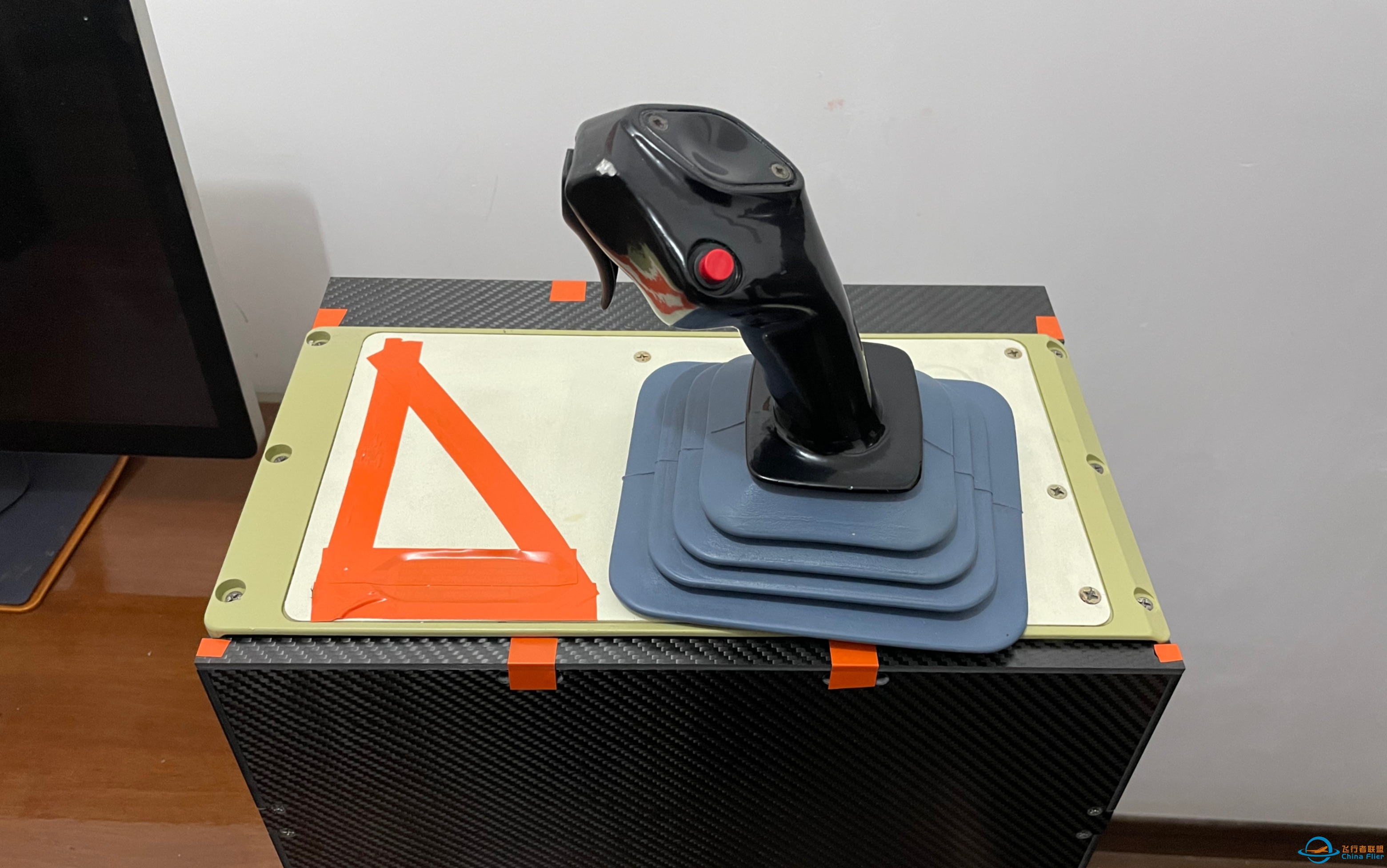 【神器飞机头】第021期 Airbus空中客车 空客A320/A330副驾驶右侧操纵杆系统 飞行模拟摇杆-5077 