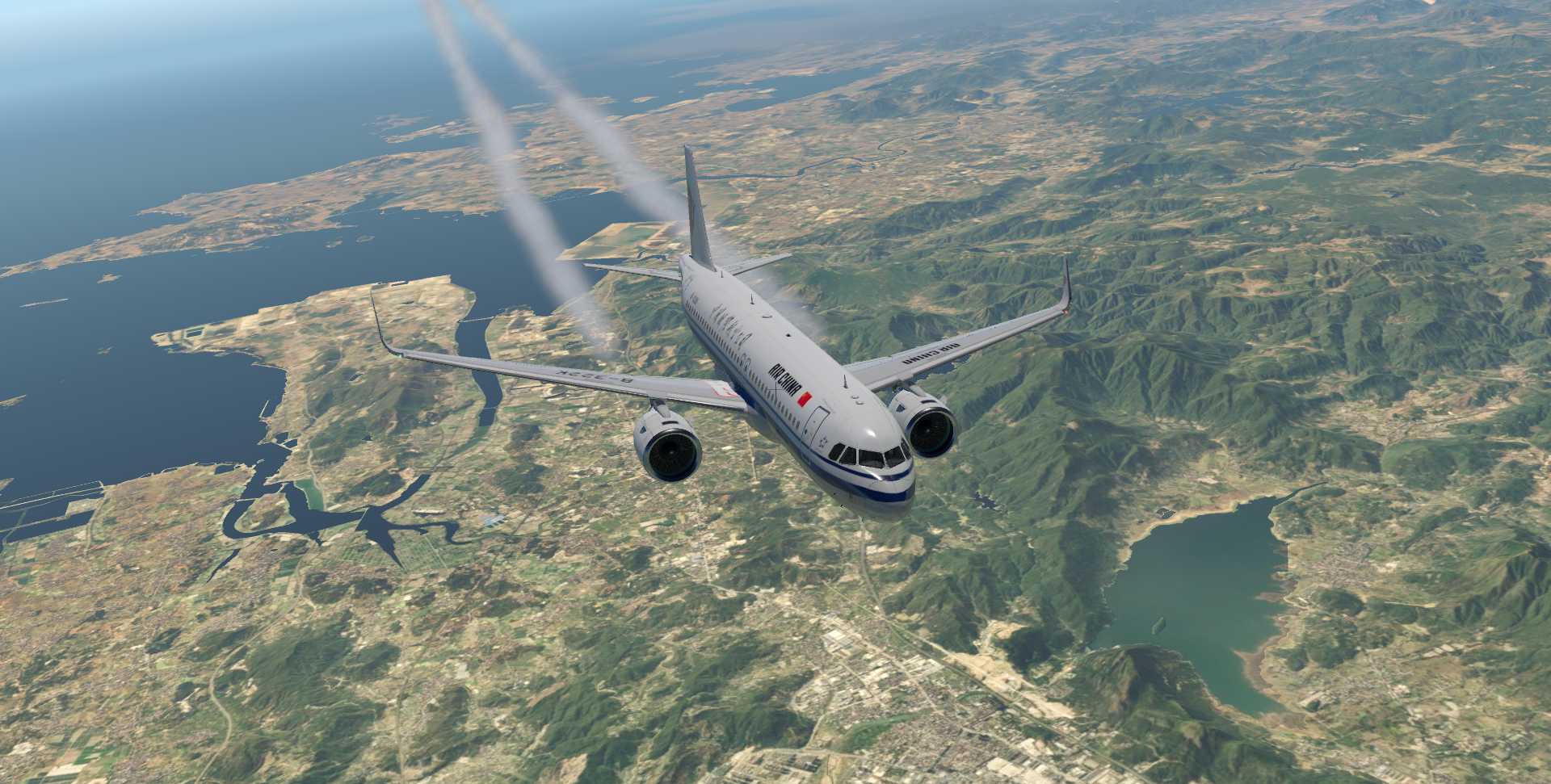 A320飞行美图VN-7428 