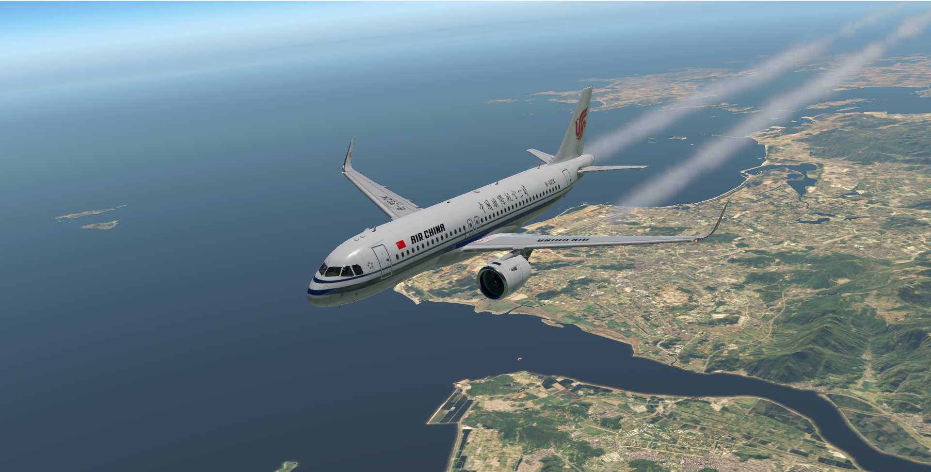 A320飞行美图VN-9857 