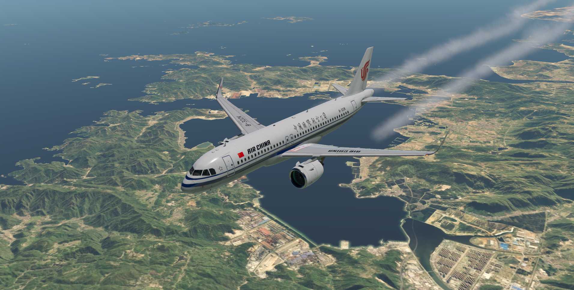 A320飞行美图VN-2579 