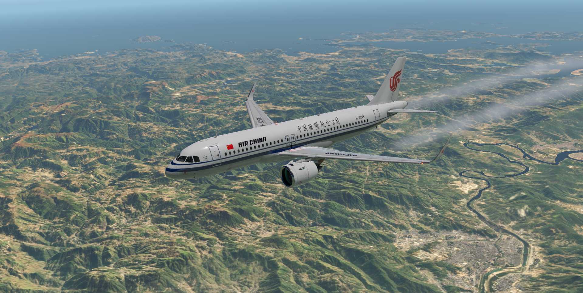A320飞行美图VN-4572 