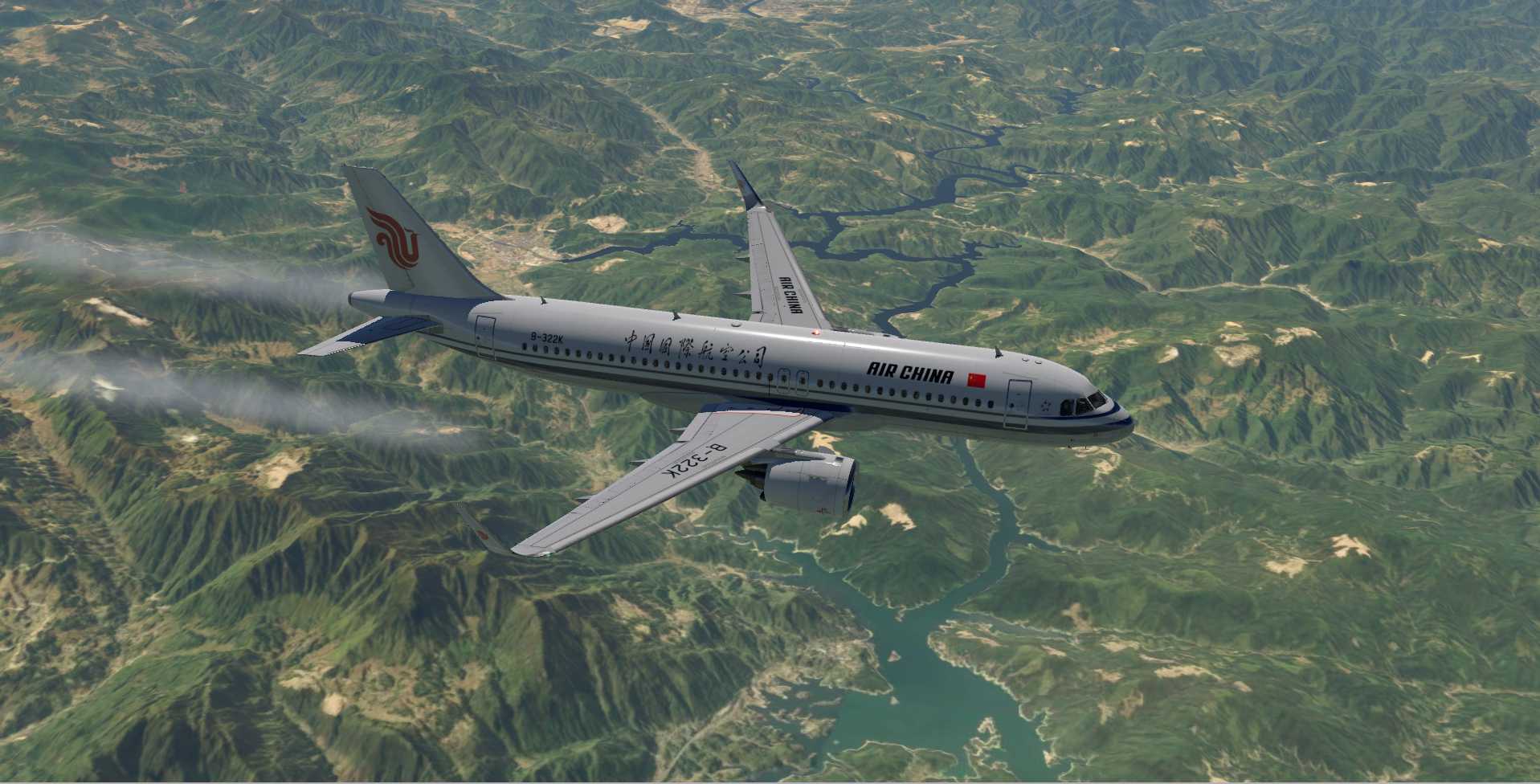 A320飞行美图VN-6579 