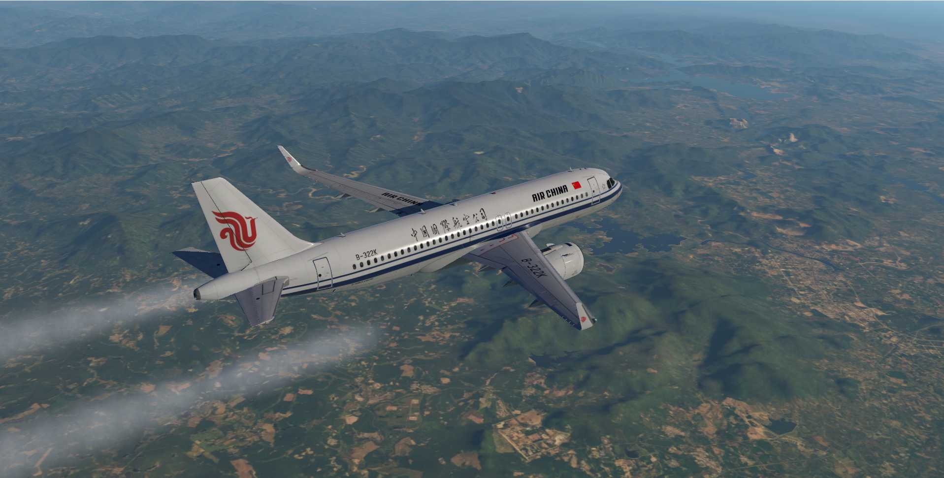 A320飞行美图HX765-851 