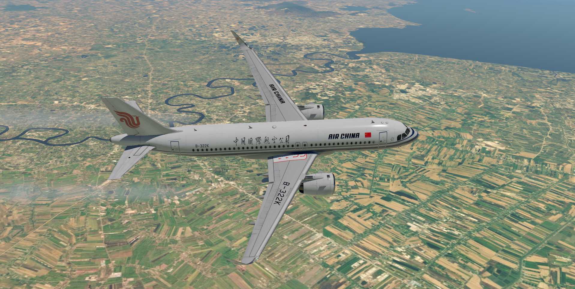 A320飞行美图HX765-4389 