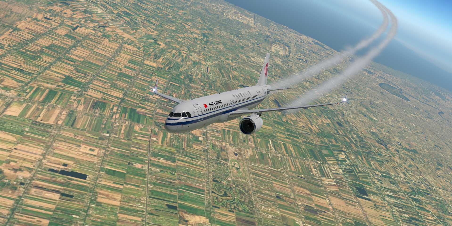 A320飞行美图HX765-8706 