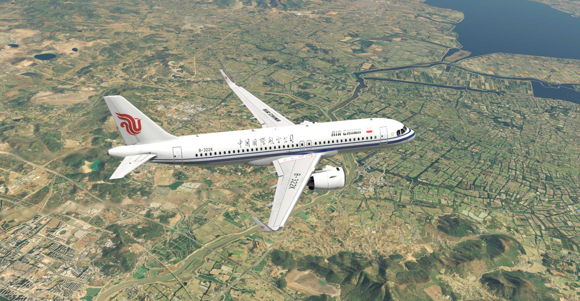 A320三万英尺高空的飞行美图17-8173 