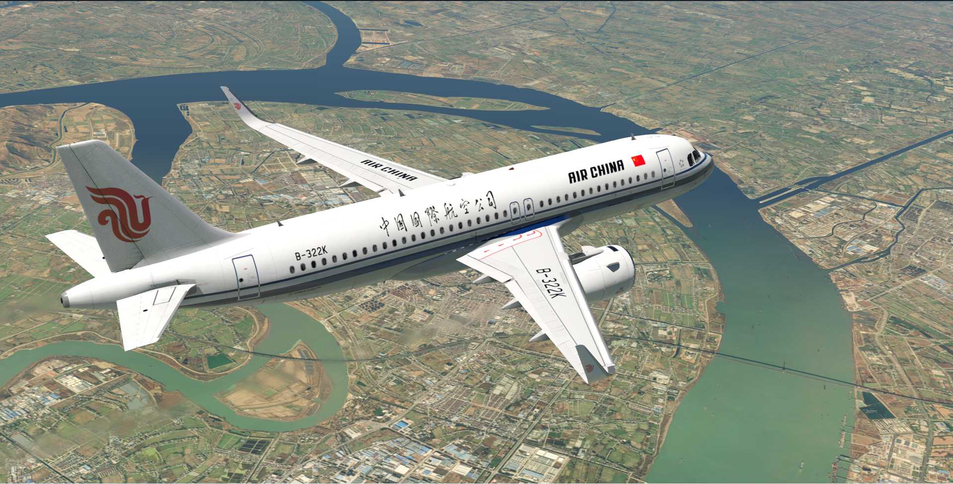 A320三万英尺高空的飞行美图17-8358 