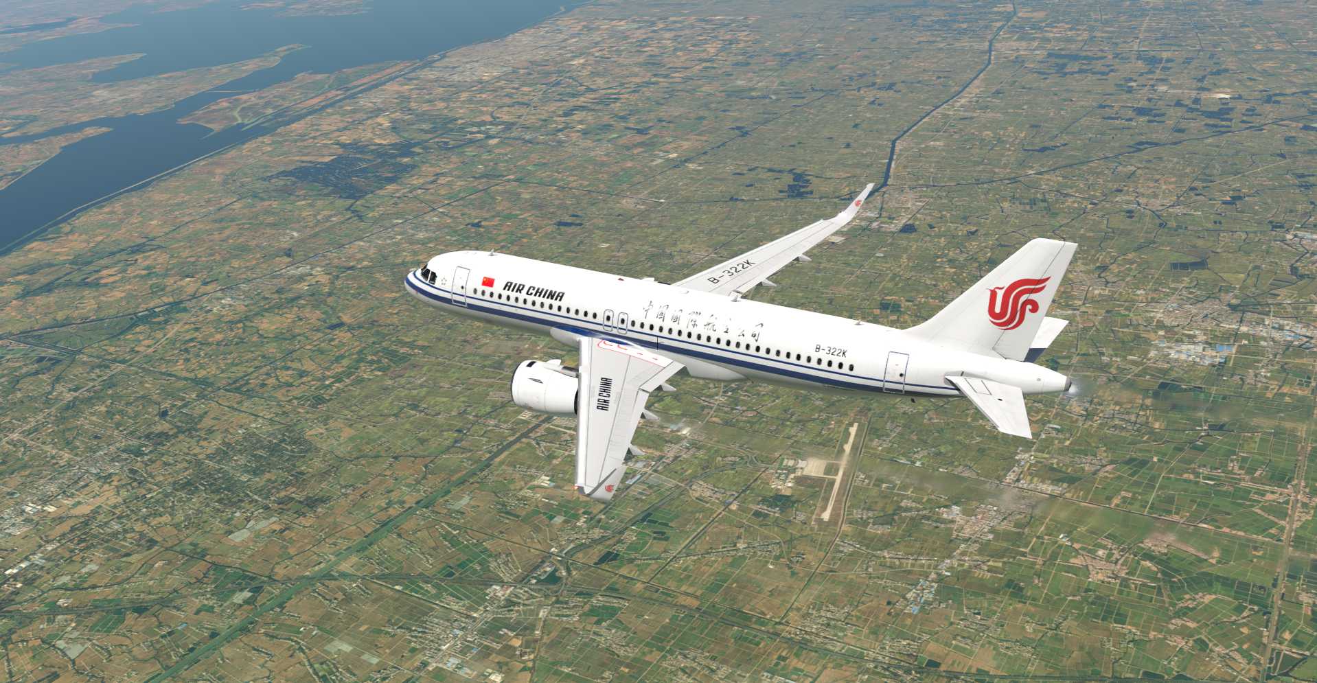 A320三万英尺高空的飞行美图17-8717 