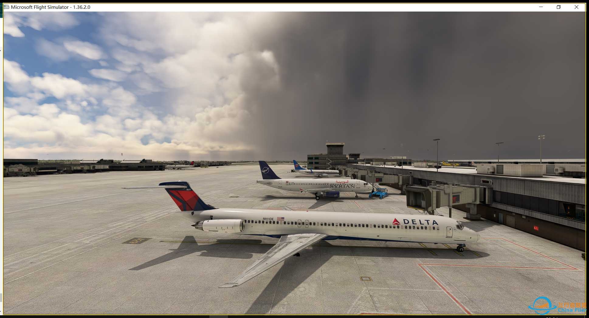 美国私人飞机是真多-1631 