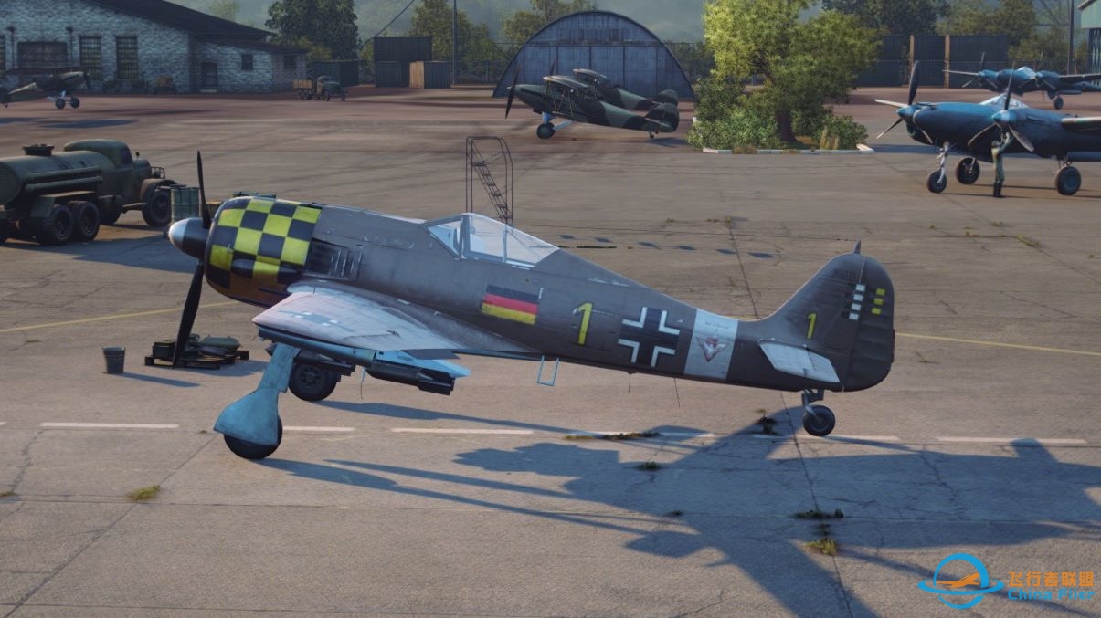 战机世界 Fw 190 A-5, 17000分-9577 