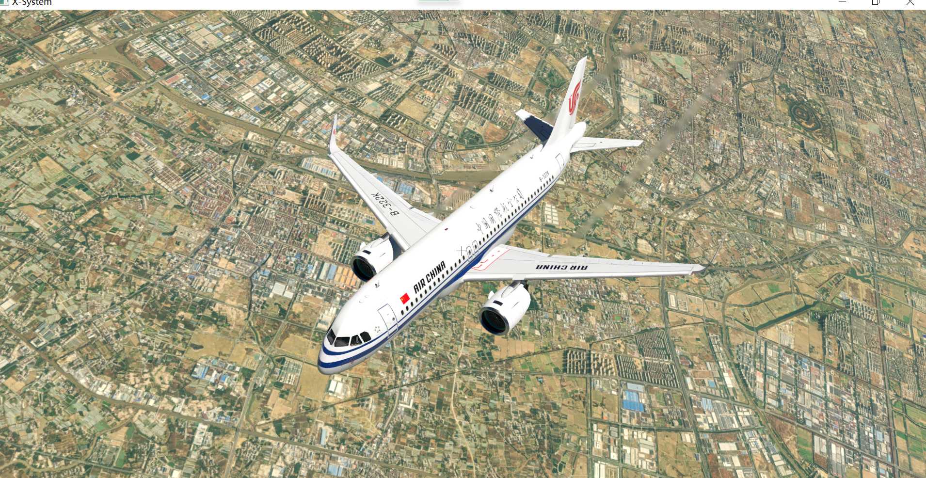 A320三万英尺高空的飞行美图17-9658 