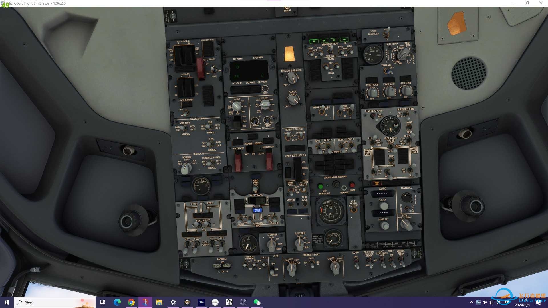 MSFS2020 PMDG738 驾驶舱飞行始终发出“嘟嘟嘟”声-8993 