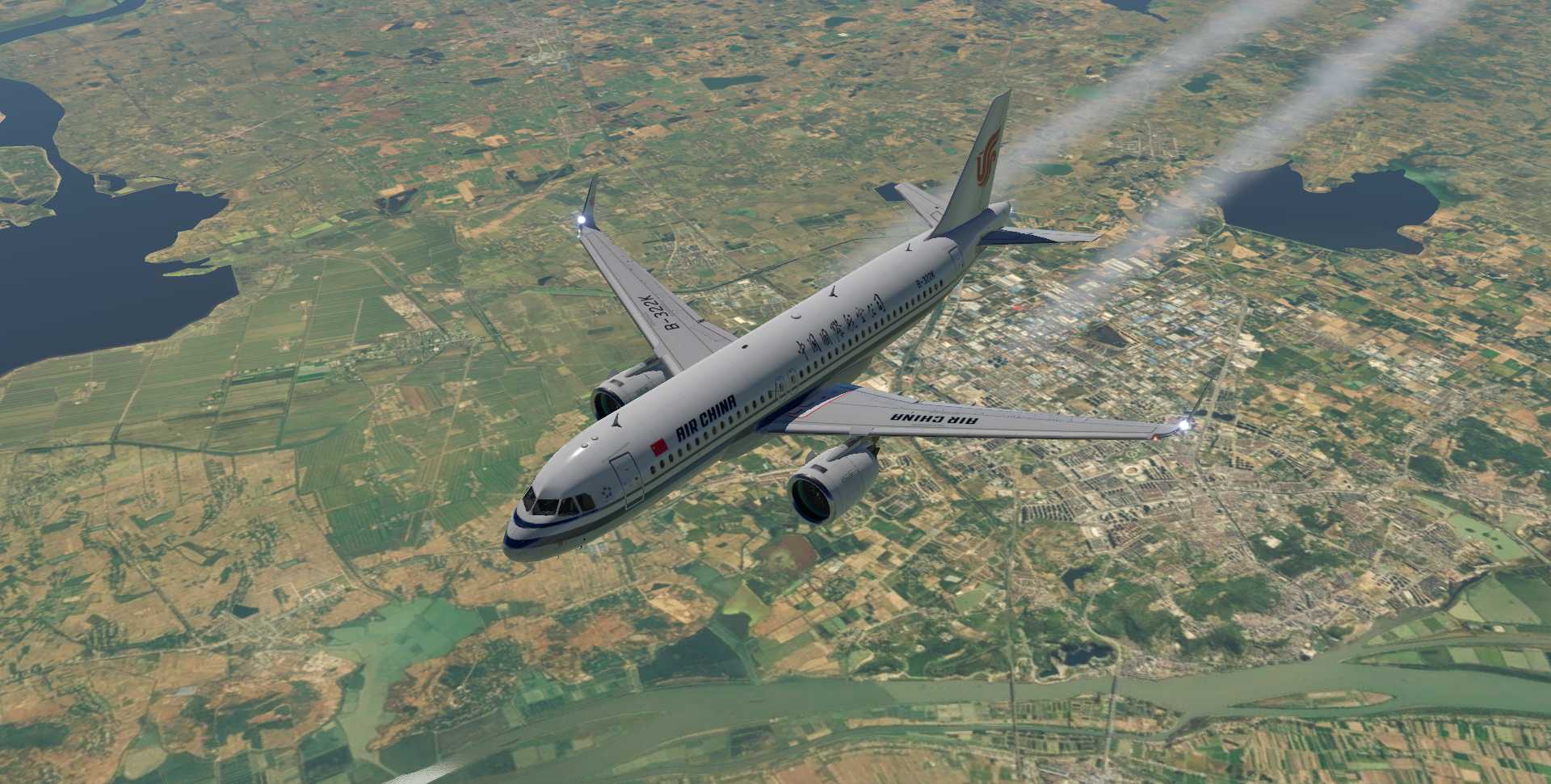 A320飞行美图CA1818-3761 