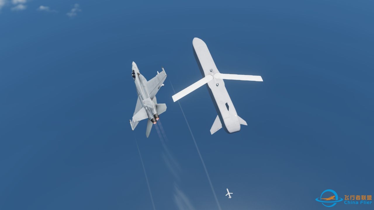 DCS F/A-18E 141诱饵弹和红旗22的拉扯-8151 