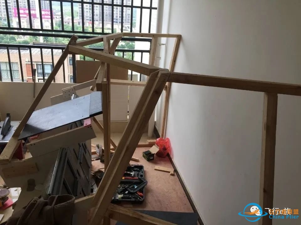 手工打造A320模拟机之上部主体结构-2522 