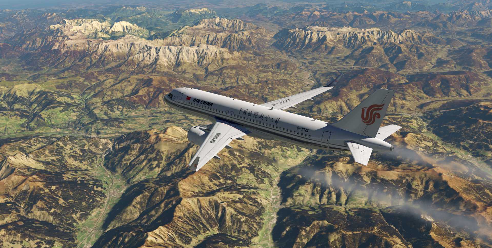 A320飞行美图OS901-8514 