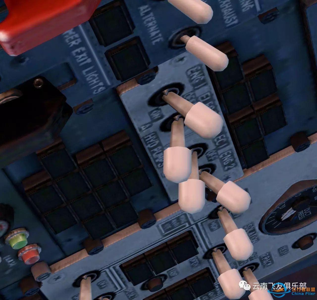 手把手教你冷舱启动波音737-800-8963 