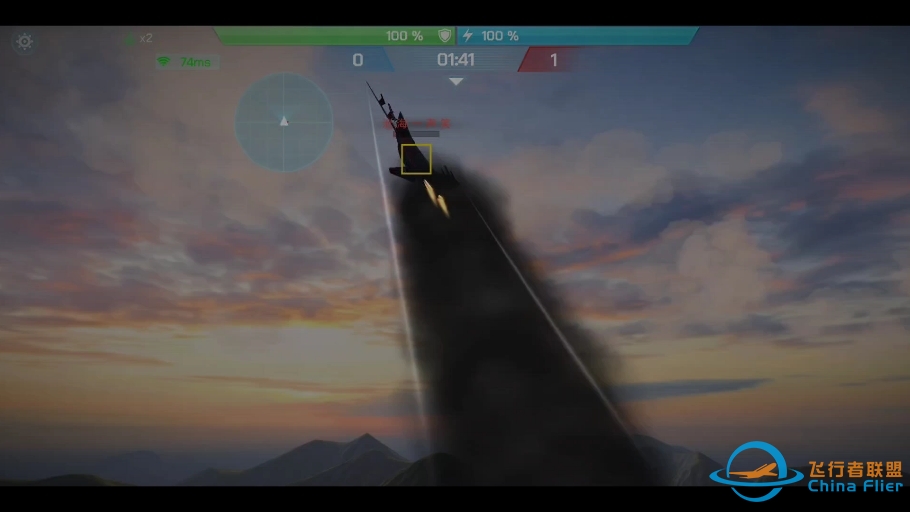 现代空战3D——中午偷闲打飞机，侥幸连胜大佬两局，手抖得厉害，赶紧睡一觉。-1014 