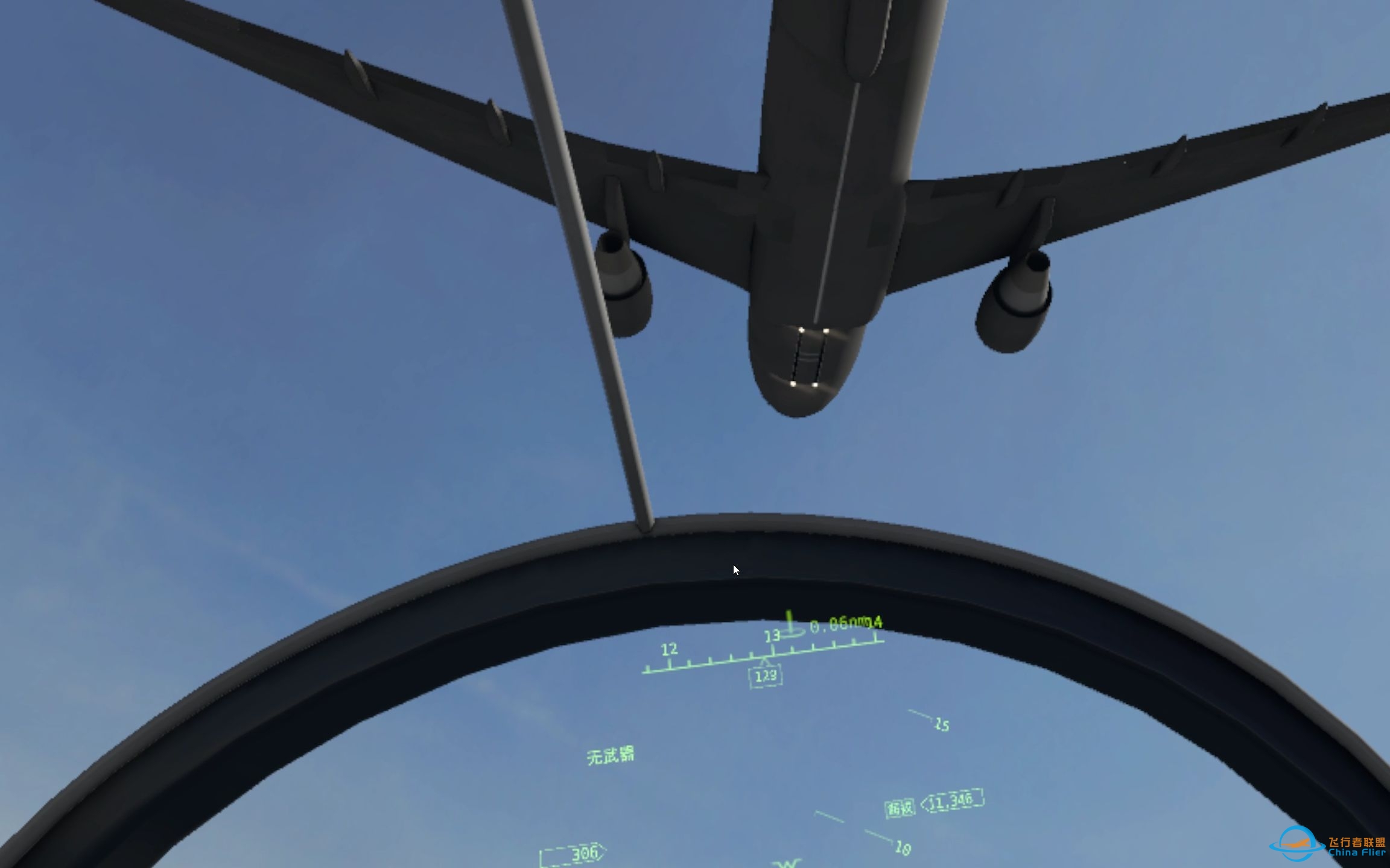 VTOL VR 第一次玩感觉就是非常过瘾 差点把加油机撞了-9537 